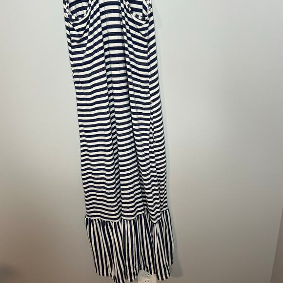 Tommy Bahama Soft Rayon Material Striped Maxi Dress Size XXS - Picture 7 of 11